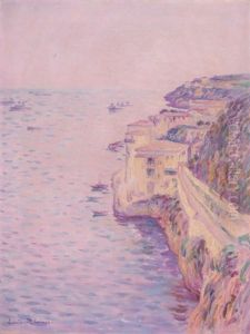 Mediterrane Kustenansicht