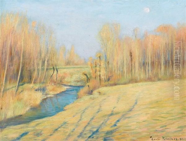 Herbstliche Bachlandschaft - view 1