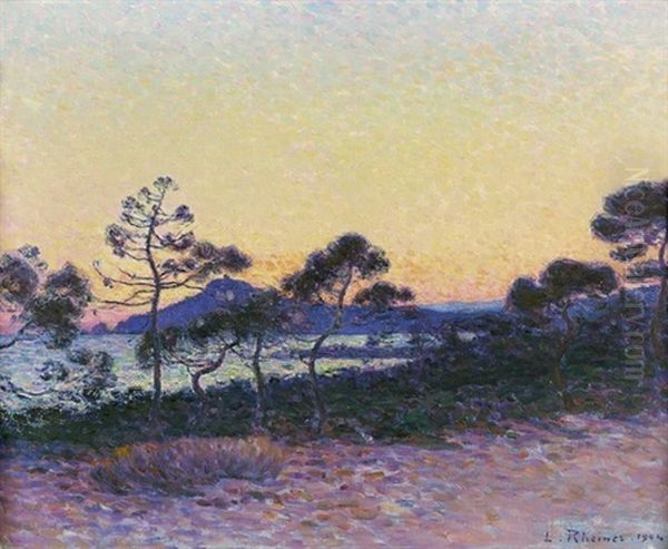 Abendliche Partie Am Mittelmeer - view 1