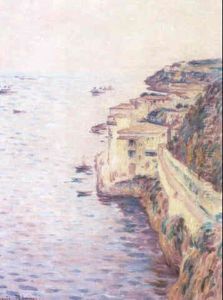 Suedfranzoesische Kuestenlandschaft by Louis Rheiner