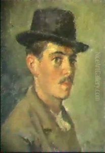Selbstbildnis by Louis Rheiner