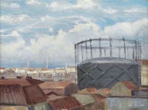 Il Gasometro Di Corso Regina, Torino by Camillo Rho