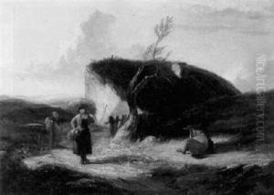 Irish Cabin by John Nicholas Rhodes