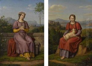 Heilige Dorothea (+ Heilige Agnes; 2 Works) Heilige Dorothea (+ Heilige Agnes; 2 Works)