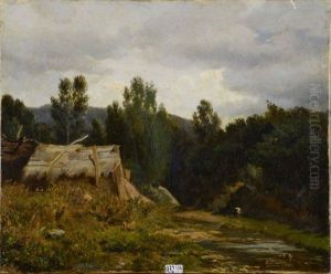 Fermette Au Bord Du Ruisseau Fermette Au Bord Du Ruisseau