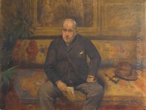 Homme Assis Dans Uninterieur by Charles Boom
