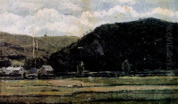 A View Of A Valley With Buildings - view 1