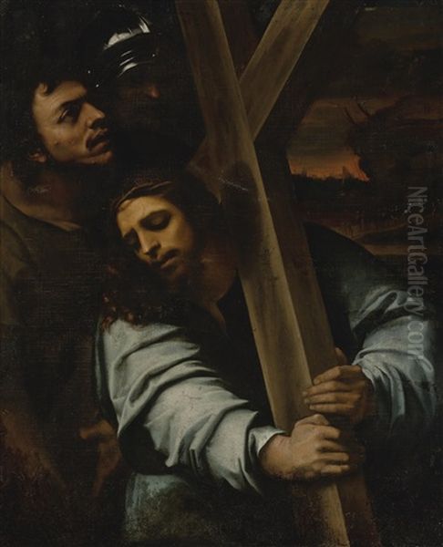 Christ Carrying The Cross - view 1
