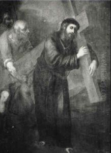 Christ On The Road To Calvary by Francisco Ribalta