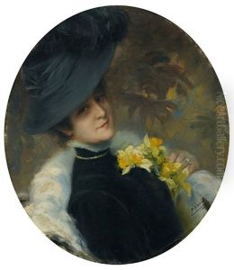 Retrato De Dama Elegante by Pedro Ribalta