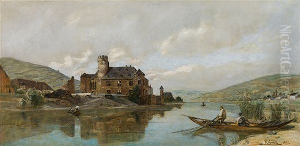 The Gondorf Castle On The River Mosel - view 1
