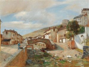 The Town Of Sierck In The Lorraine On The Moselle