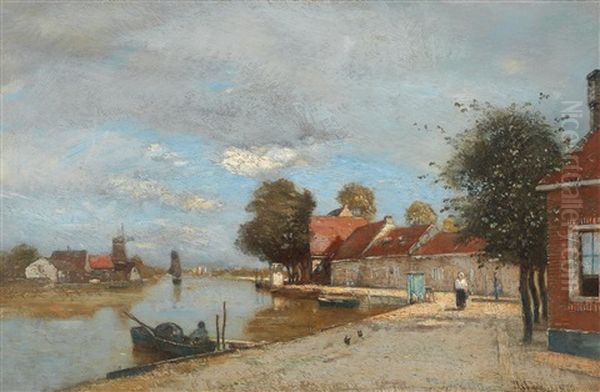 Dutch River Landscape - view 1