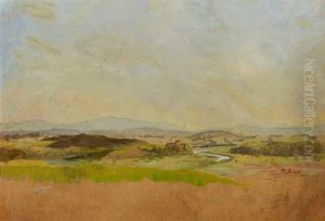 Weite Flusslandschaft