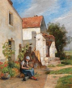 A Summer Day In A Farmyard