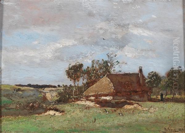 Landscape With Farmhouse - view 1