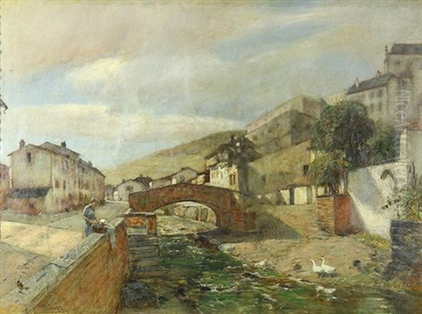 Village With The Bridge - view 1