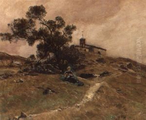 Die Rochuskapelle In Thiers, Frankreich Die Rochuskapelle In Thiers, Frankreich