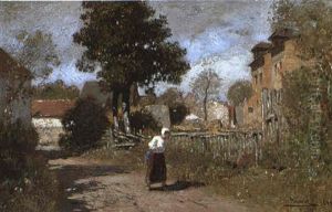 Sparziergang Durchs Dorf by Rudolf Ribarz