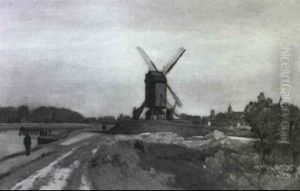 Windmuhlen Am Kanal