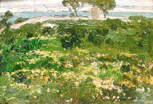 Paisaje De Palma De Mallorca by Antonio (Antoni) Ribas Oliver