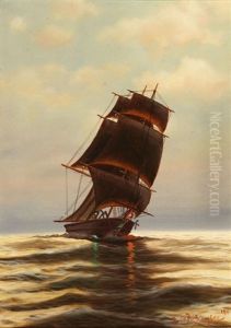 At Full Mast by Richard Dey de Ribcowsky
