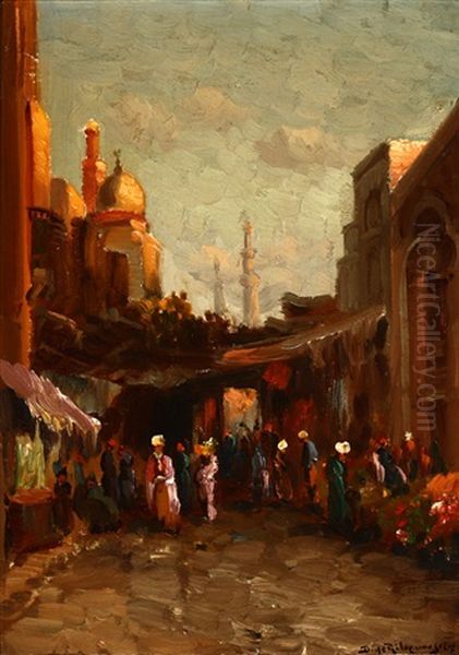 Persian Street Scene - view 1