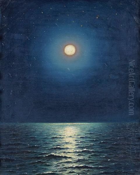 Moon Over The Sea - view 1