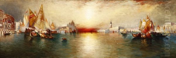 Panoramic Sunset, Venice - view 1