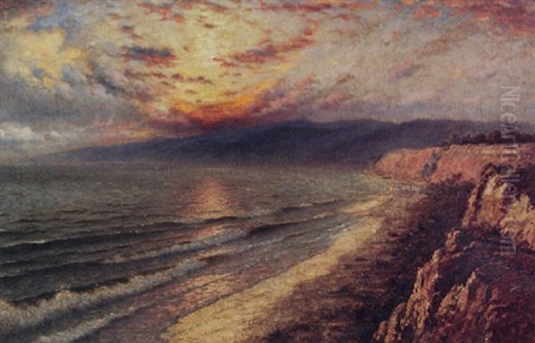 Sunset Along The Coast - view 1