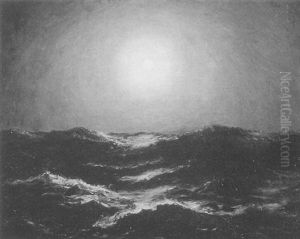 Moonrise Over The Ocean