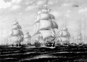 The United States Fleet Attacks by Richard Dey de Ribcowsky