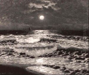 Sailing In The Moonlight by Richard Dey de Ribcowsky