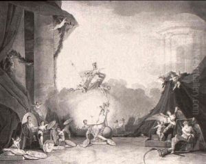 Alegoria De La Fama by Jose Ribelles Y Helip