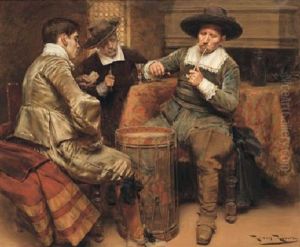 Partida De Cartas by Roman Ribera Cirera