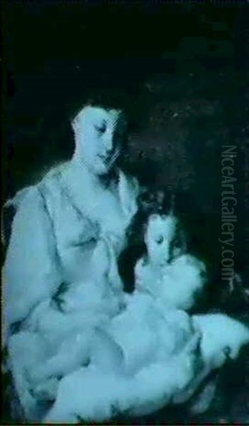Mother With Children - view 1