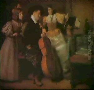 La Leccion De Musica by Roman Ribera Cirera