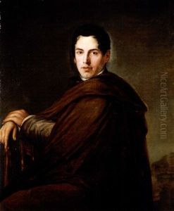 Retrato De Joven Sentado