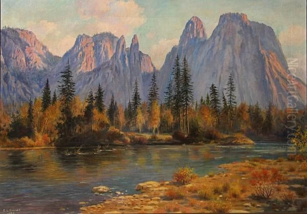 Cathedral Spires, Yosemite - view 1