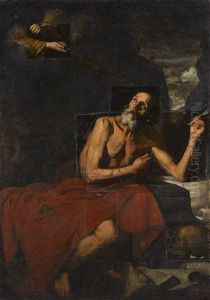 Saint Jerome And The Angel Of The Last Judgement by Jusepe de Ribera