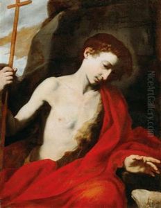 Saint John The Baptist by Jusepe de Ribera