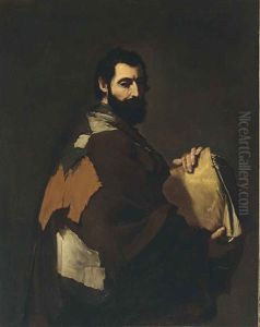 A Philosopher, Three-quarter-length
