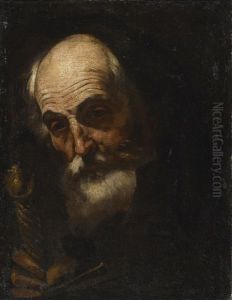 Saint Paul, Bust Length by Jusepe de Ribera