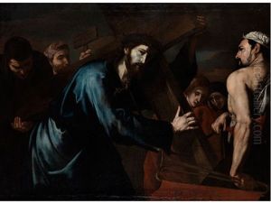 Christus Auf Dem Weg Zum Calvarienberg by Jusepe de Ribera
