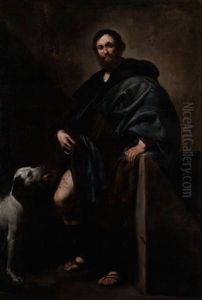 Heiliger Rochus by Jusepe de Ribera