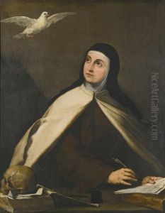 Saint Teresa Of Avila (1515-82) by Jusepe de Ribera