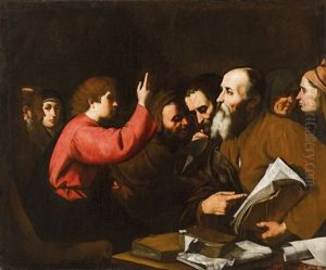 Jesus Unter Den Gelehrten by Jusepe de Ribera
