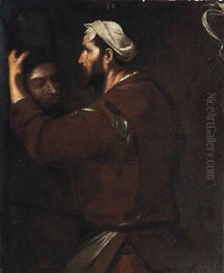 The Executioner With The Head Of Saint John The Baptist by Jusepe de Ribera