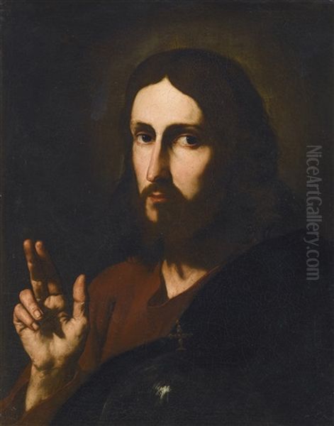 Christ Blessing - view 1