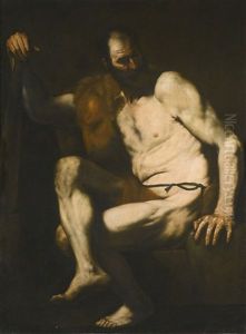 Hercules At Rest (collab. W/workshop) by Jusepe de Ribera